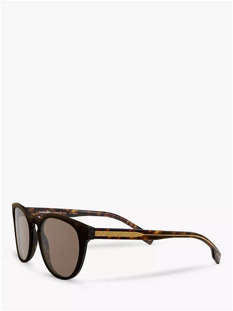 burberry bartlett|Burberry BE4310 BARTLETT 385173 Sunglasses Dark Havana.